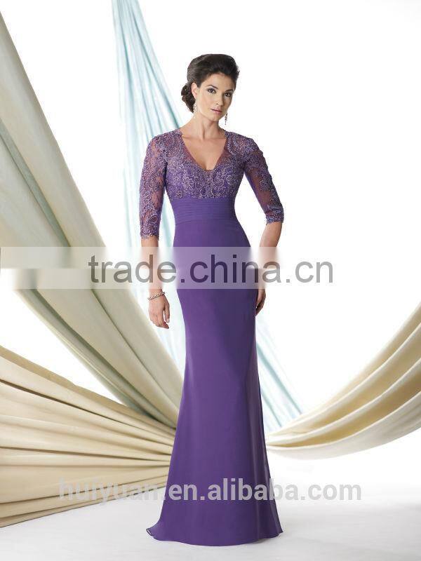 3 colors mid sleeve fashion night high quality women dress