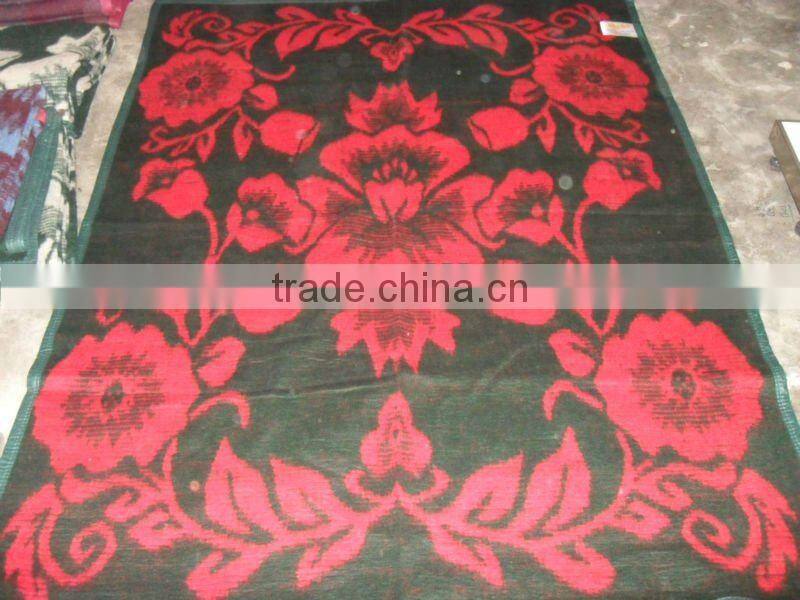 jacquard blanket Jacquard design blanket