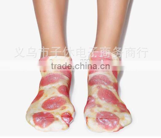 sublimation sock woman/custom sublimate sock/digital print socks