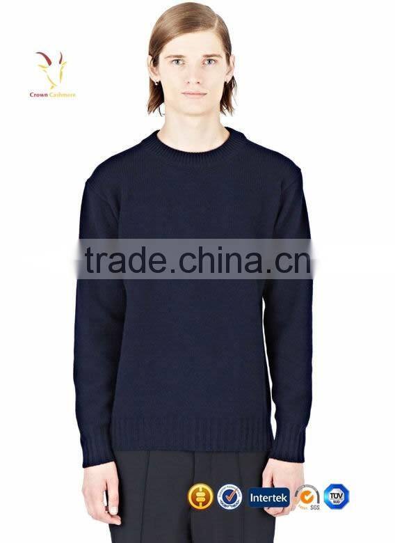 Fshionable Knitted Mens Wool Sweater Pullover Cashmere Sweater For Men