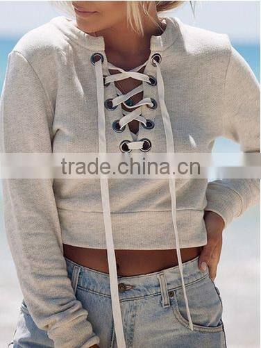 Women's Cotton Caftans Drawstring Hoodie Hooded Neck Fit Crop Top