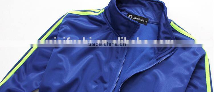 oem designer your own mens sports set/cheap quality athletic track suit