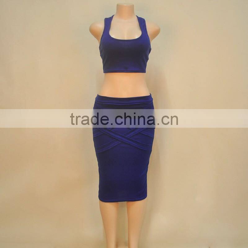 2016 Summer Skirts Ladies And Shirts For Women Cheap Two-Piece Dress Set