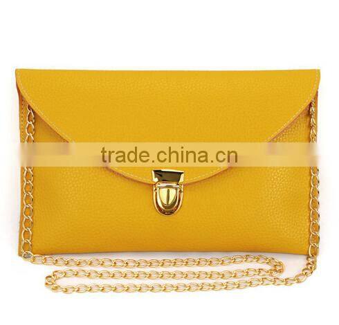 Wholesale new fashion chain shouder Envelop Clutch Purse