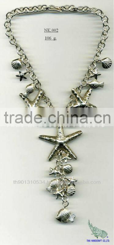 Thai Karen Silver Necklace & Pendant Jewelry 925 Sterling Silver