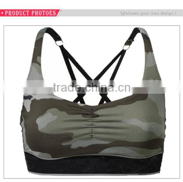 Custom Sublimation Sports Bra Girls Underwear Bra New Design OEM Bra