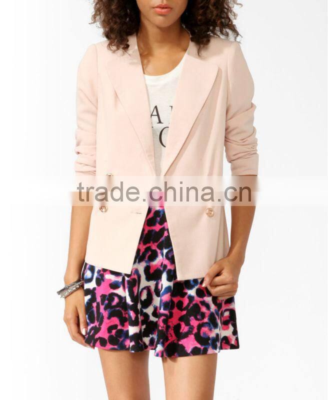 Pointed Lapel Blazer