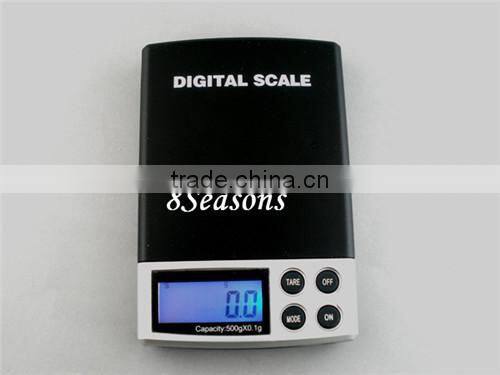 Black Case Packed Digital Scale LCD Electronic Pocket Balance Scale