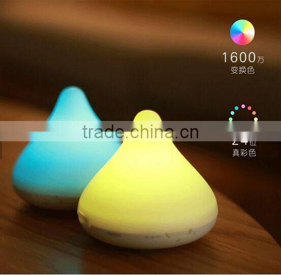 Creativety Design Led Lamp Coloful Music Player Drop Water Wireless Bluetooth Speaker