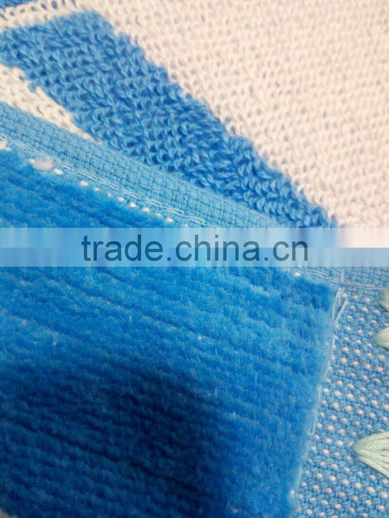 Jacquard 100%cotton Summer Beach Yarn dyed Satin Board Custom Design Velour/Terry Bath Pool Blanket/80*160CM Towels