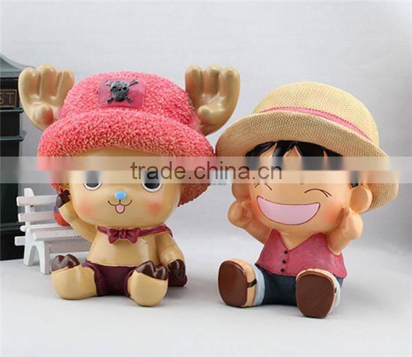 Wholesale one piece Luffy&Shanks pvc action figure