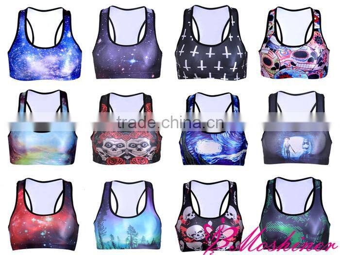 sexy women cycling sportswear crossed straps sports bra