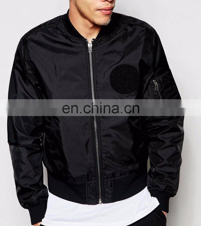 unisex classic bomber jacket high quality jacket