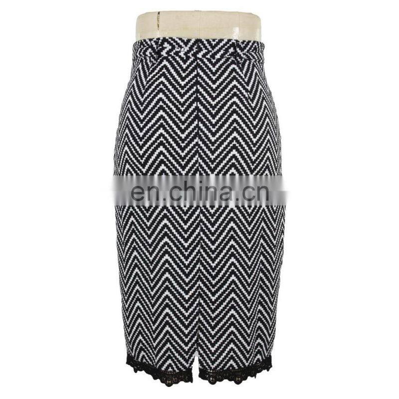 Aztec Print Old Women Skirt Guangzhou Clothing