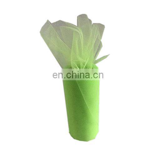 Tulle 6" Wide 25 Yards Buy-The-Spool -Paradise green