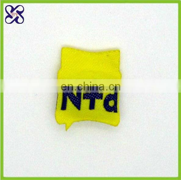 Directly factory stuffed woven label/ stuffed label