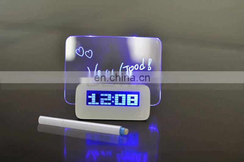 Desk Snooze Alarm Clock With LED Backlight