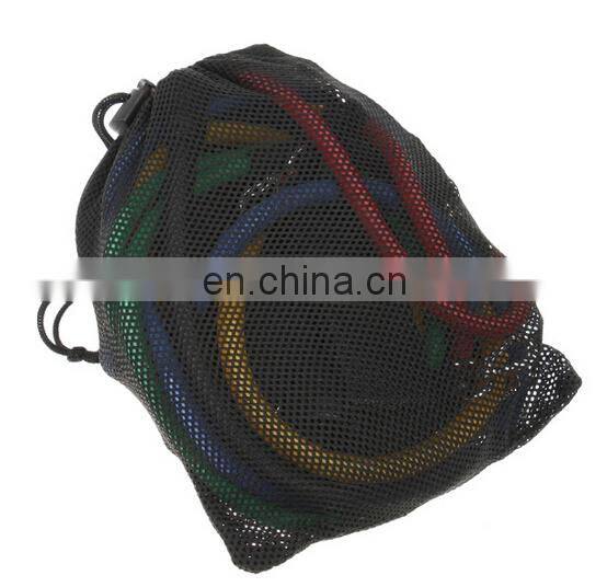 Exercise yoga ftiness tube stretch bands exercise set,latex rubber tube