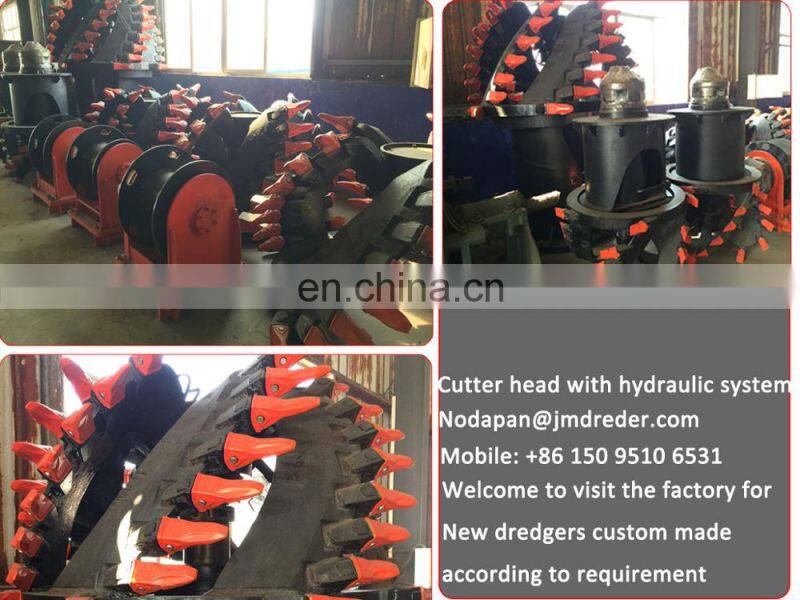 JMD500 20 inch Hydraulic cutter suction sand dredging ship machinery with spud carriage for sale