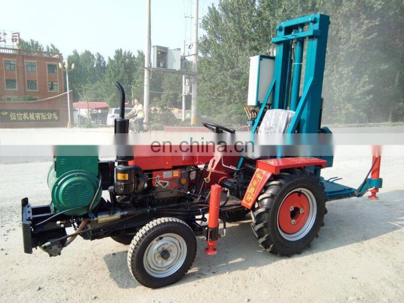 2018 new design and good performance portable water well drilling equipment 300m deep