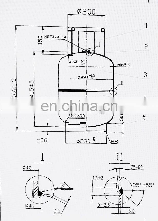 STECH 11kg Medium Gas Tank in Best Price