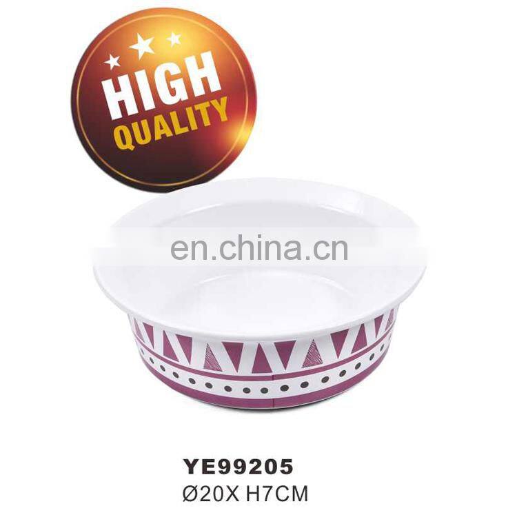 Hangzhou Tianyuan Blank Pet Dog Cat Food Feeding Ceramic Bowl