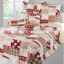 i@home New Summer Cool Quilt Popular Style Printed Cotton Design Bedspread Set
