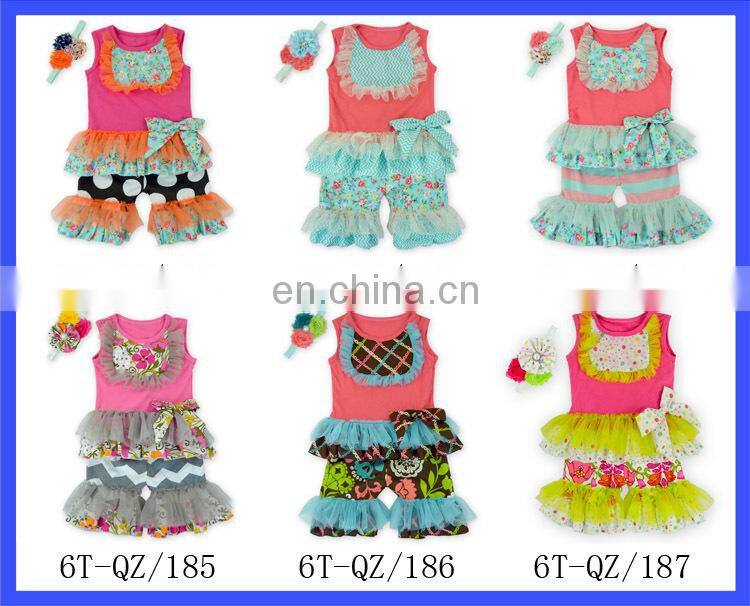 Kids Flower Dress puffy long flower girl dress sweet baby fluffy party tutu dress for