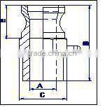 High-quality stainless steel comlock coupling type F coulping rigging cam lock