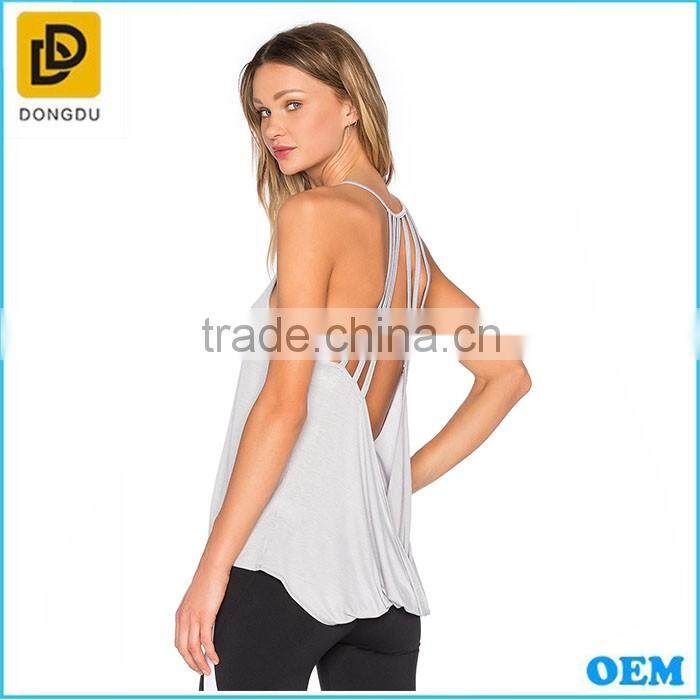 Summer fashion sports yoga sexy crop tops from alibaba clothes factory