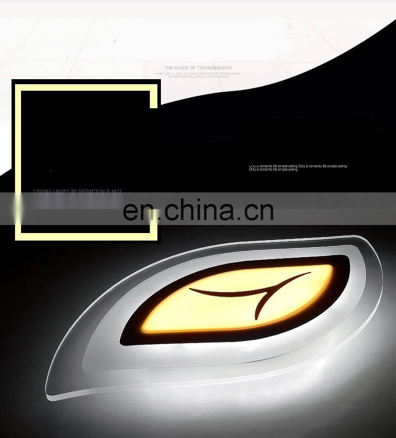 Chinese supplier Creative leaf surface mounted LED ceiling lights