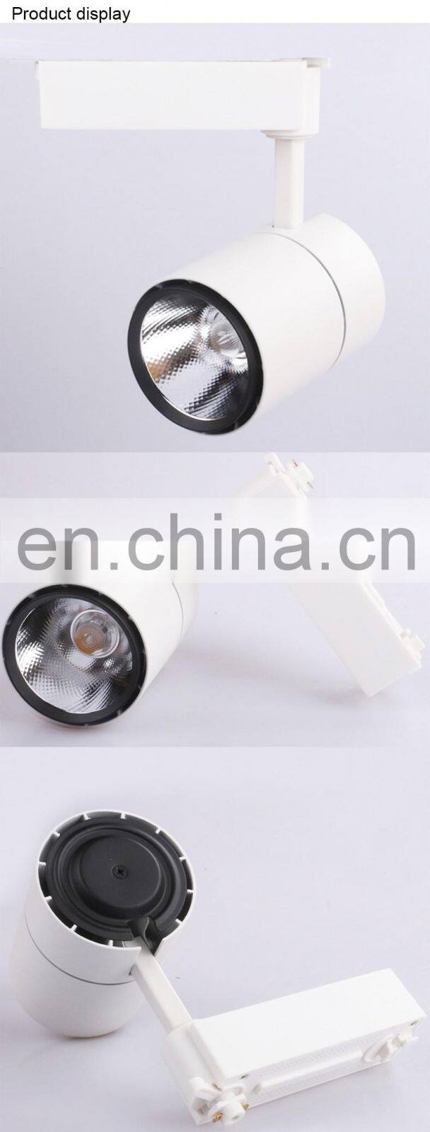 20w led track lighting system 85-265V Cool White rail lighting for shop