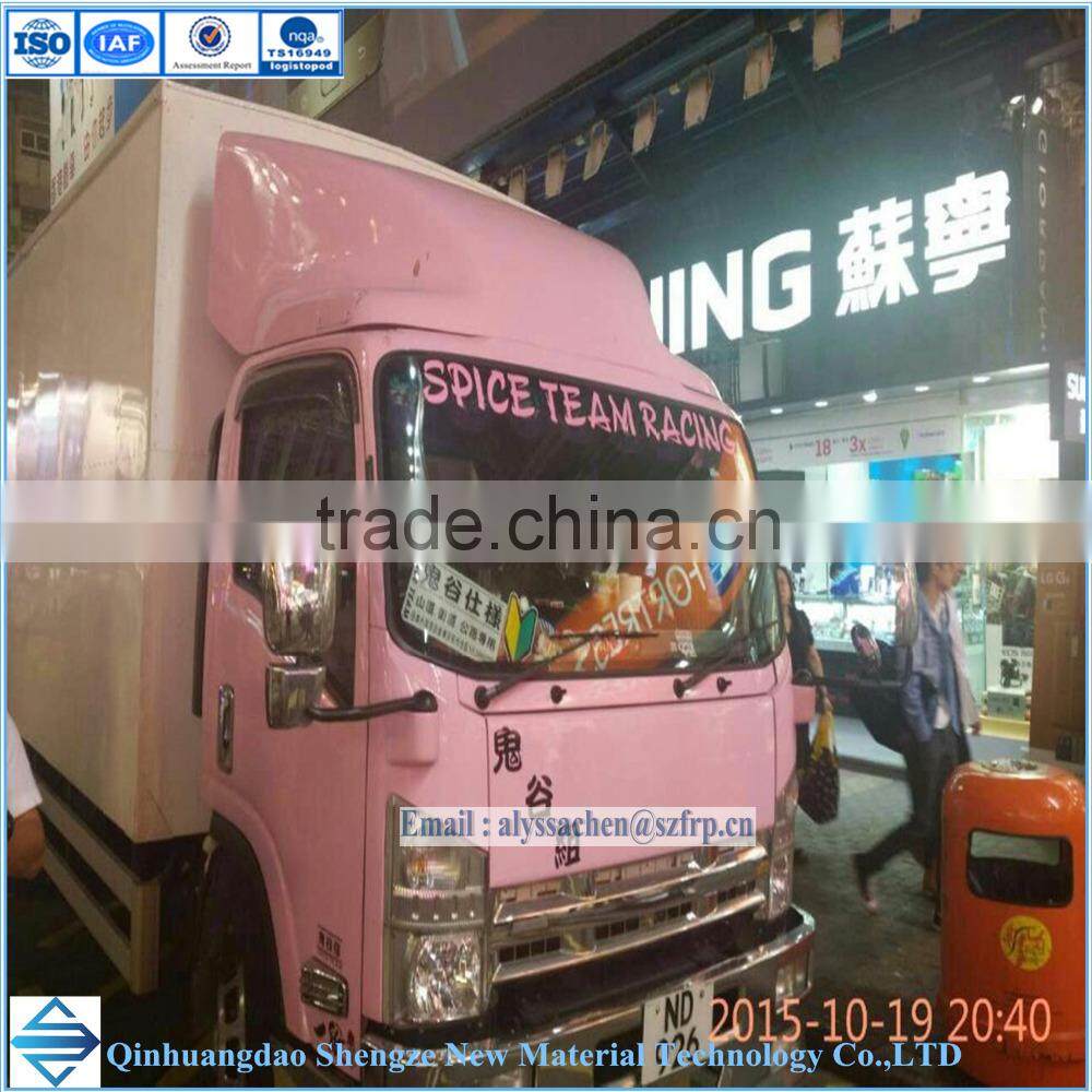 FRP deflector for truck,FRP lorry deflector,fiberglass roof deflector,SMC deflector