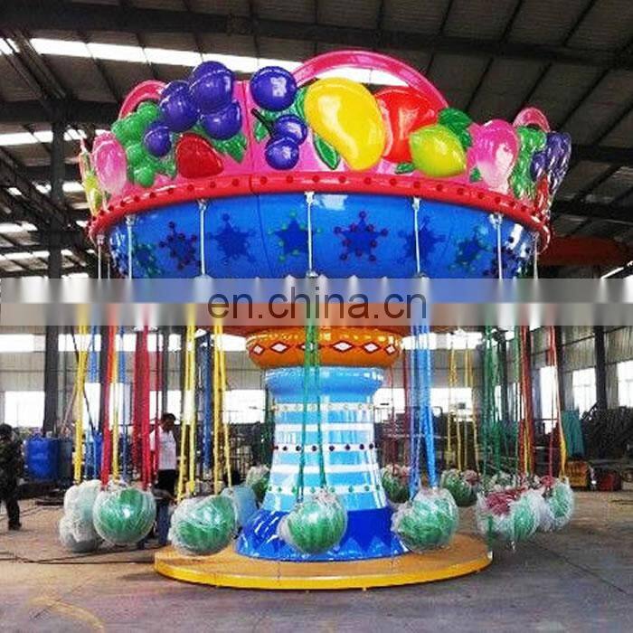 Manege amusement park rides equipment attraction foraine a vendre fruit flying swing chair