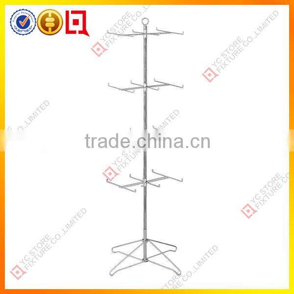 6 Hooks Metal Spinner Socks Display Stands