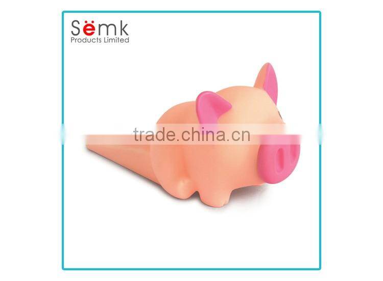 Wholesale Christmas gifts animal pig shape decorative door draft stopper