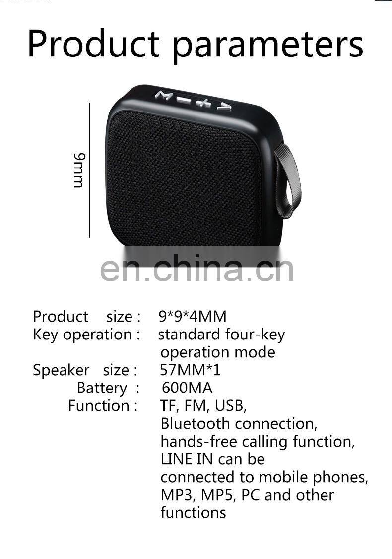 Mini Speaker For Mobile Phone New Product Wireless Waterproof Wholesale 2021 Amazon Top Seller Wireless Speaker Box Hifi