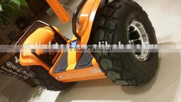 Double wheels outdoor scooter and adult electric personal transportation vehical