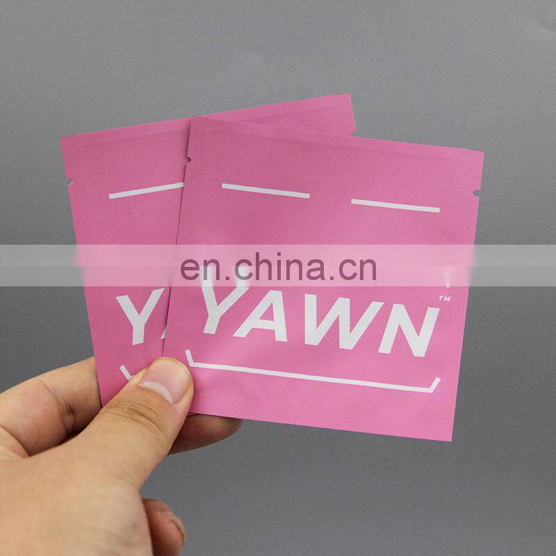 Compostable Eco Friendly Standing Pouch Smell Proof Organic Durable Empty Tea Bag