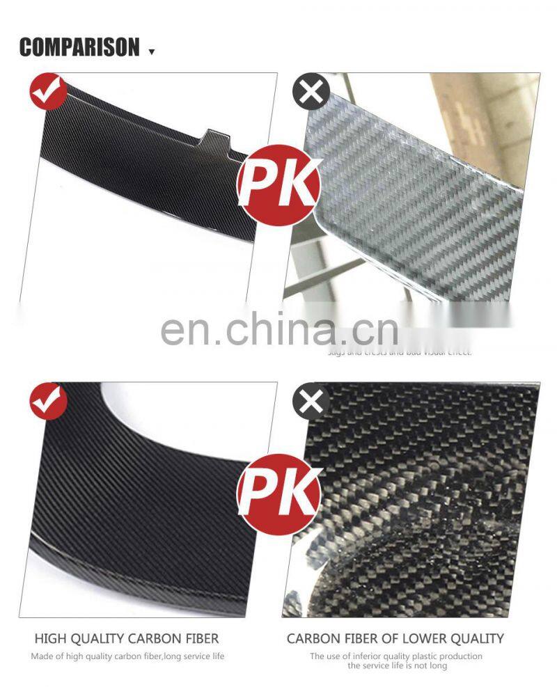 Factory carbon Roof Spoiler for VW Golf R MK7 GTI Hatchback 14-17