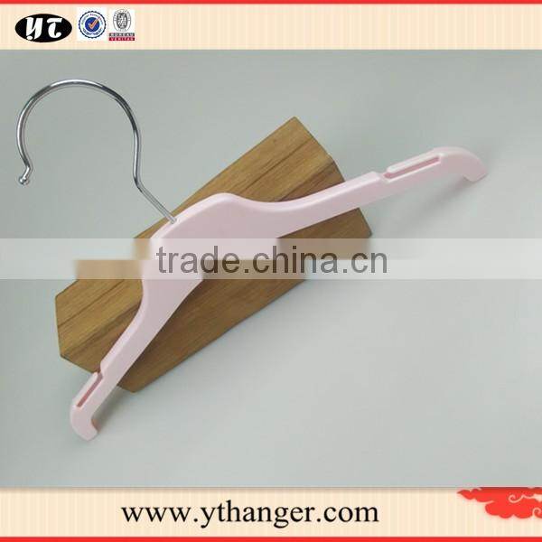 cute pink baby clothes plastic hanger child hanger