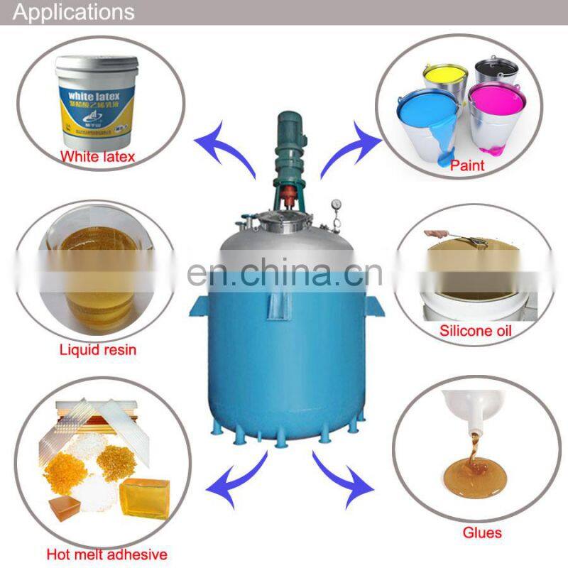 NCA NCM Co-precipitation reactor Stainless Steel Agitated Tank Reactor