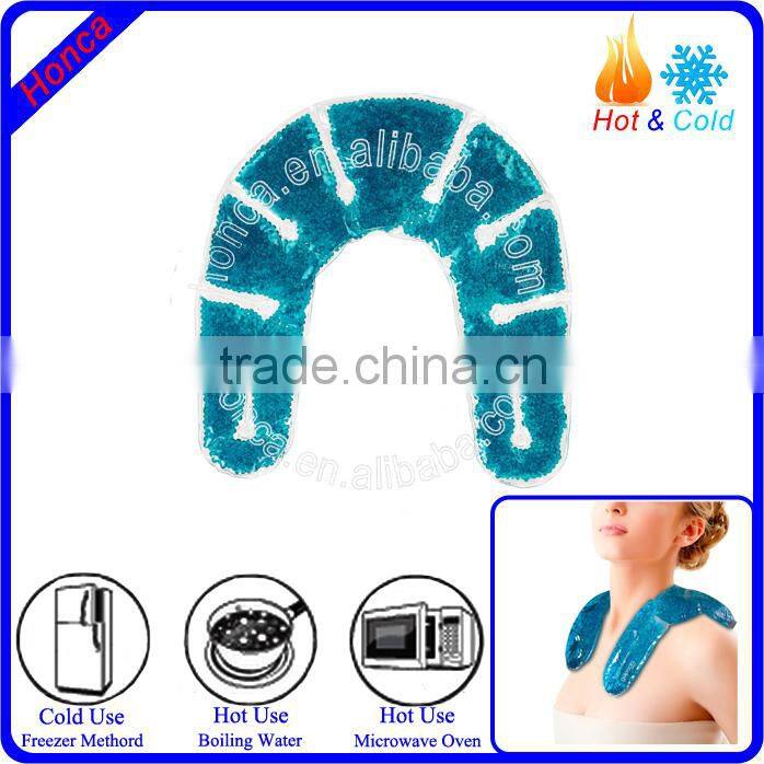 Hot/cold therapy gel bead lower back cold hot pack
