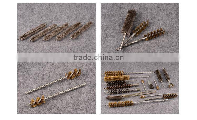 Wholesale custom tire polishing twist steel wire brush