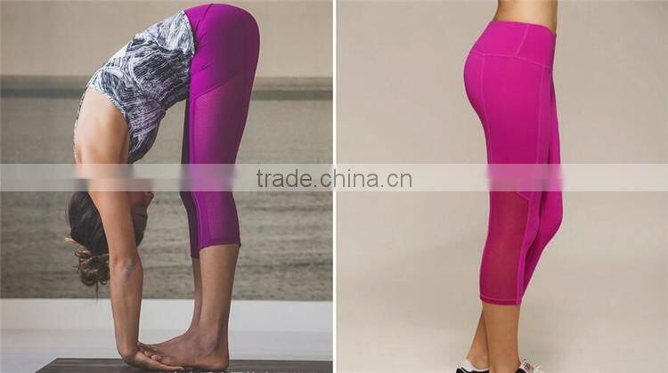 dry fit breathable fabric fabric terry training pants yoga pants