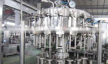 Full Automatic Soda Water Sparkling Water Bottle Washing Filling Capping Machine