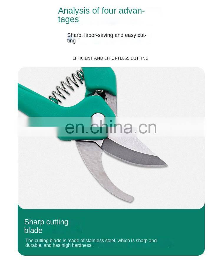 Professional steel pruner gardening hand pruning shears scissors for flowers/garden tree