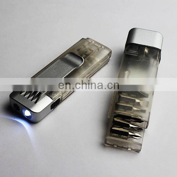 Cute Mini Pocket Tool Kit with LED Light