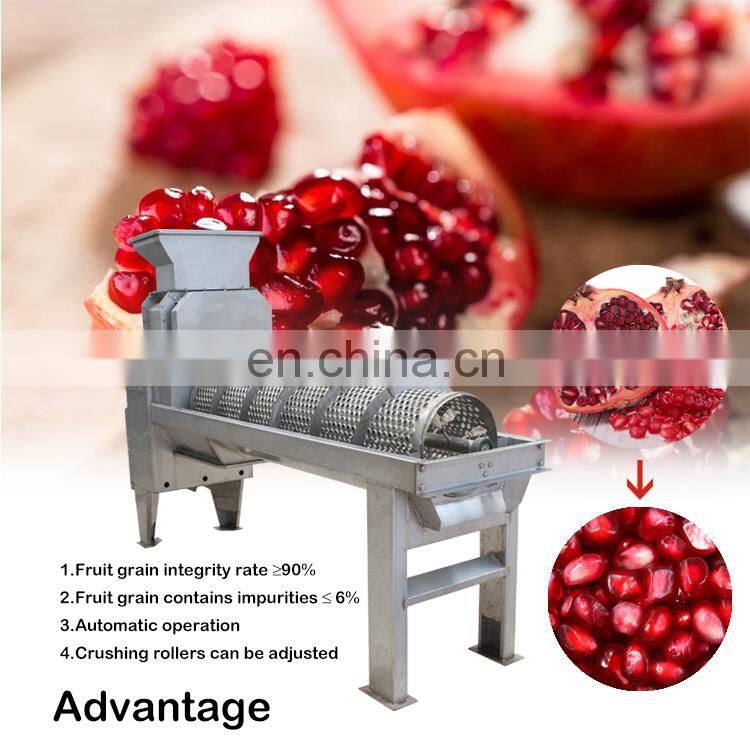 machine manufacturers seeds extractor machine pomegranate peeler