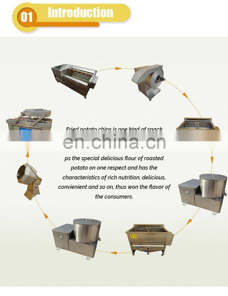 Semi Automatic Small Scale Frozen Potato Flakes Chips Processing Plant Making Machines French Fries Production Line